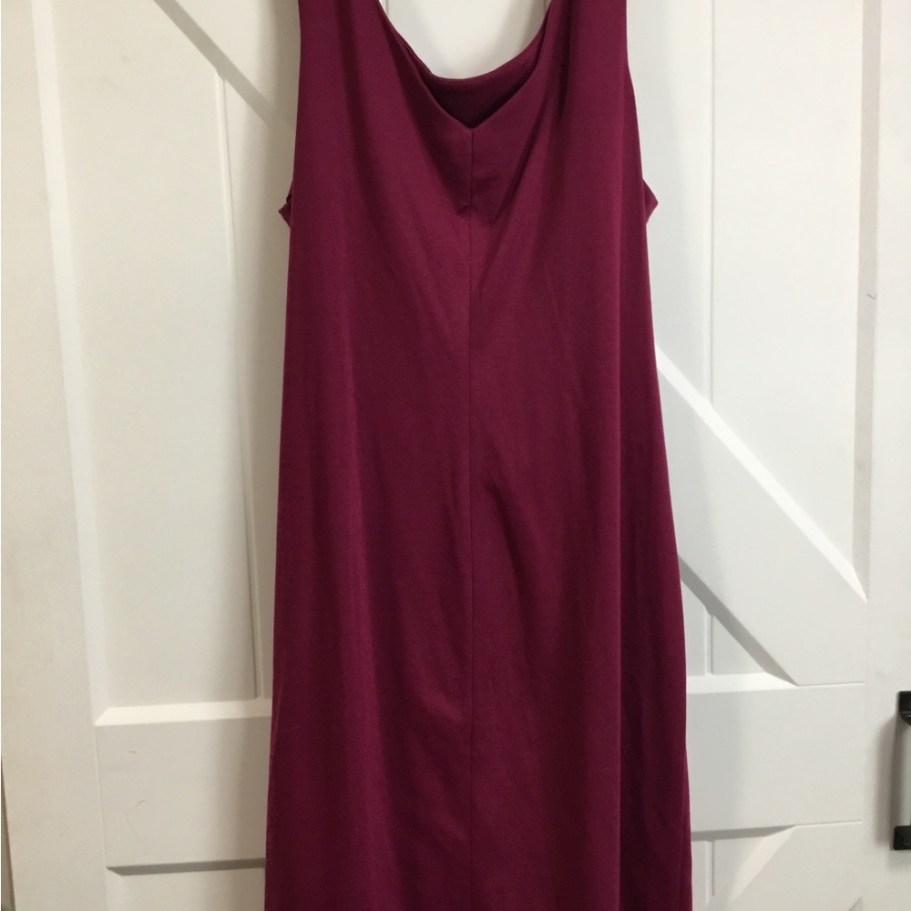 Magenta deep pink dress